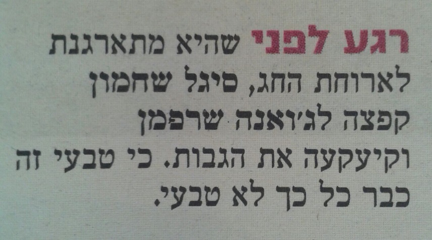 סיגל שחמון 23.09.14